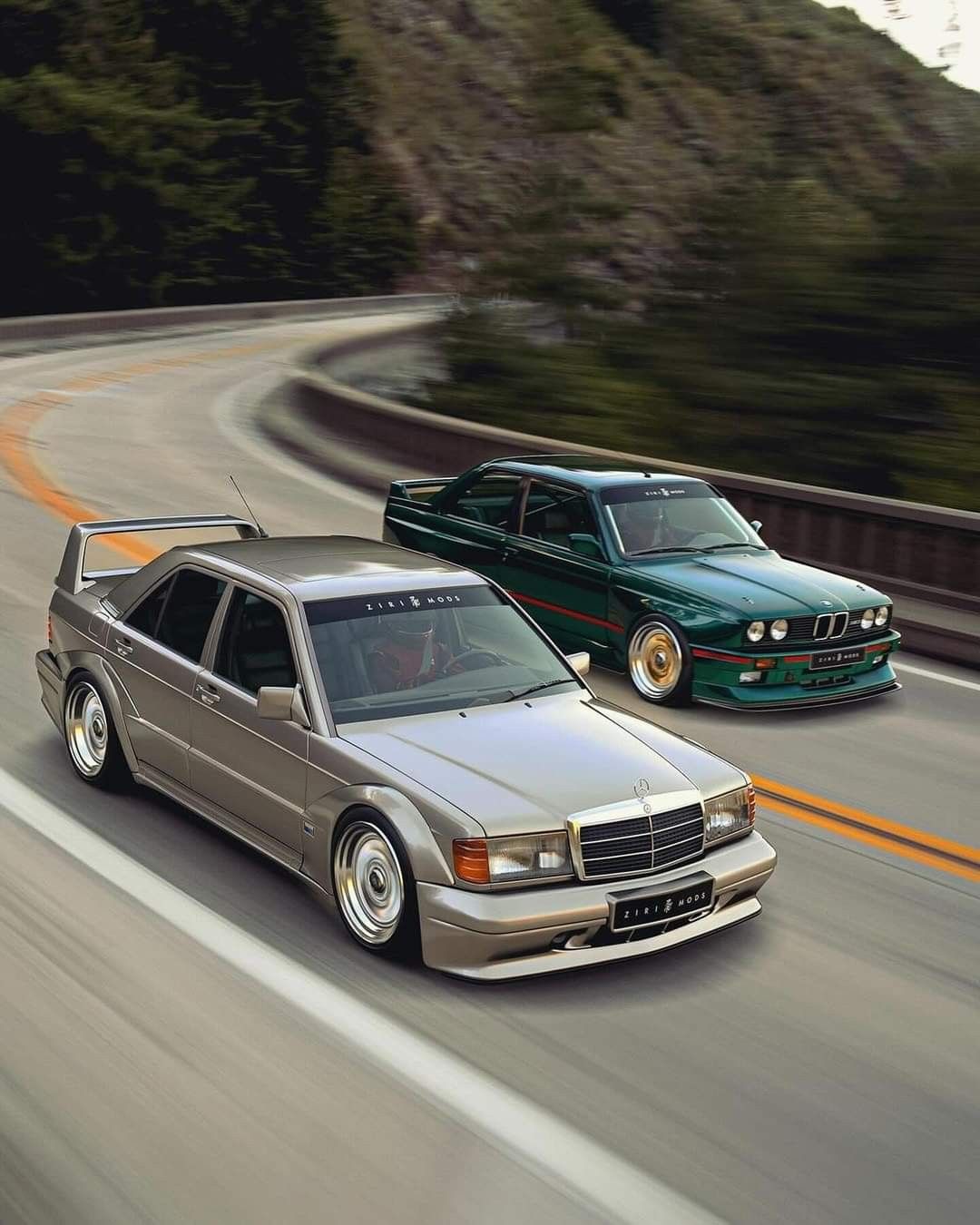Mercedes-Benz 190 vs BMW E30